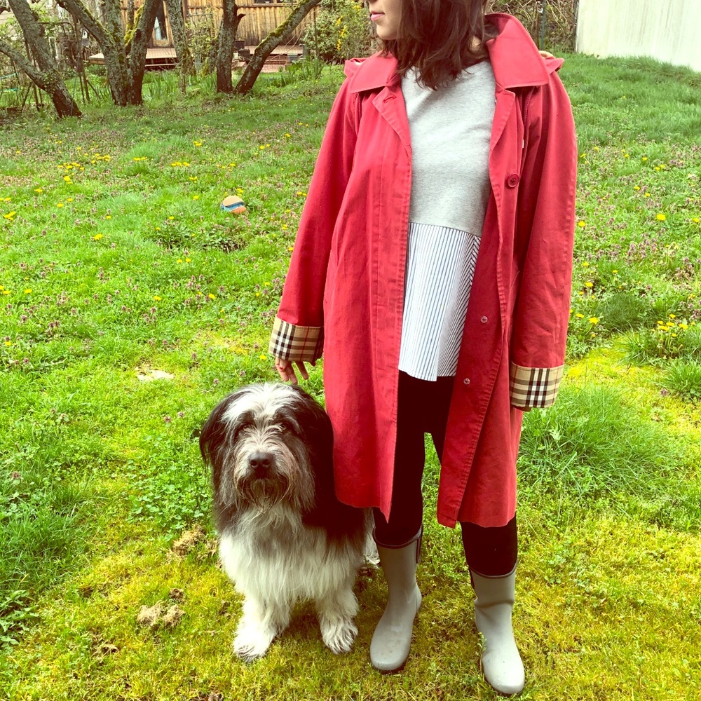 Burberry coat